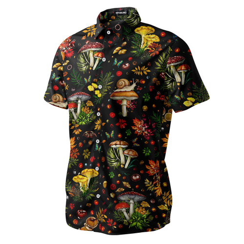 Funny Mushroom Hawaiian shirt view 2