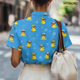 Funny Rubber Duck Hawaiian shirt view 5