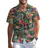 Tiki Mask Aloha Hawaiian shirt