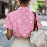 Funny Mushroom Hawaiian shirt view 5