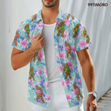 Funny Bigfoot Hawaiian shirt view 4