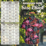 Funny Flamingo Hawaiian shirt view 7