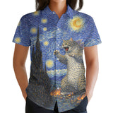 Monster Cat Hawaiian shirt view 2
