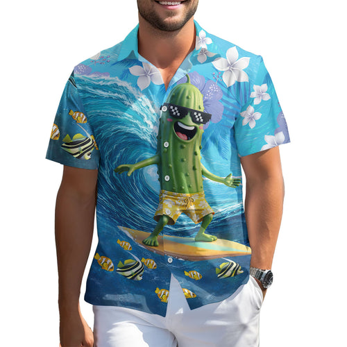 Funny Pickle Hawaiian shirt