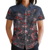 Guitarists Hawaiian shirt view 3