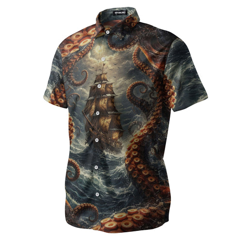Funny Octopus Hawaiian shirt view 2