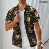 Funny Mushroom Hawaiian shirt view 4