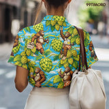 Bigfoot Beer Hawaiian shirt view 5