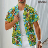 Bigfoot Beer Hawaiian shirt view 4