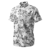 Funny Raccoon Hawaiian shirt view 3