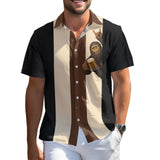 Funny Bigfoot Hawaiian shirt