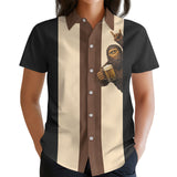 Funny Bigfoot Hawaiian shirt view 3