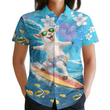 Surfing Goat Hawaiian shirt view 2