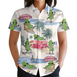 Funny Pickle Hawaiian shirt view 3
