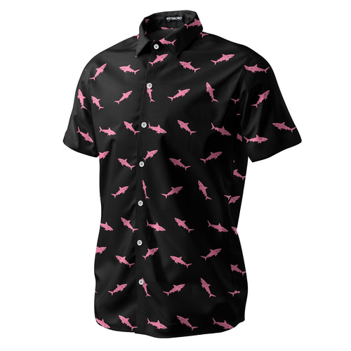Funny Shark Hawaiian shirt view 2