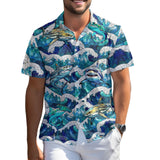 Funny Shark Hawaiian shirt