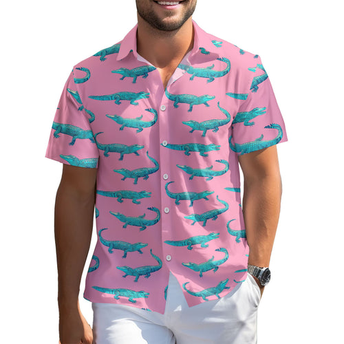 Funny Crocodile Hawaiian shirt