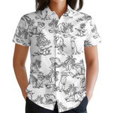 Funny Raccoon Hawaiian shirt view 2