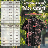 Skeleton Skull Hawaiian shirt view 7