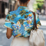 Funny Dolphin Hawaiian shirt view 5