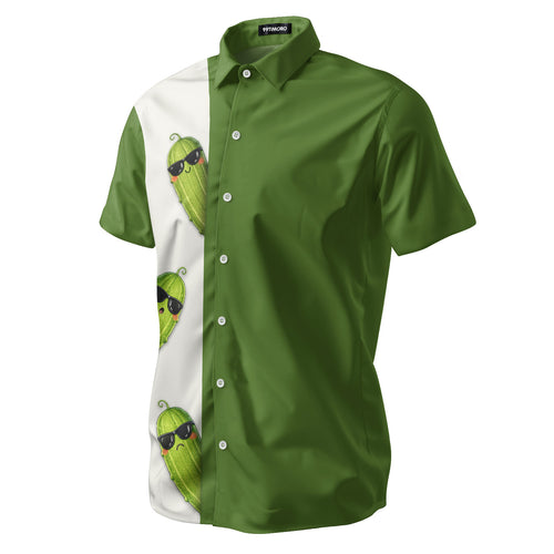 Funny Pickle Hawaiian shirt view 2