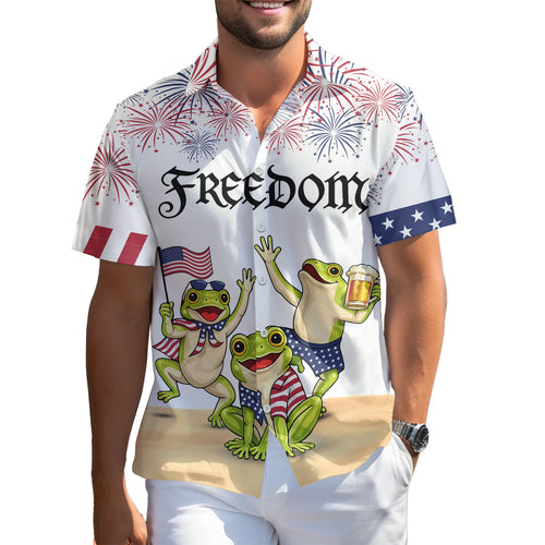 Funny Frog Hawaiian shirt
