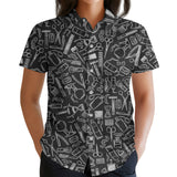 Hairdresser Tools Hawaiian shirt view 3