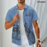 Motorcycle Hawaiian shirt view 4