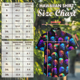 Skeleton Skull Hawaiian shirt view 7