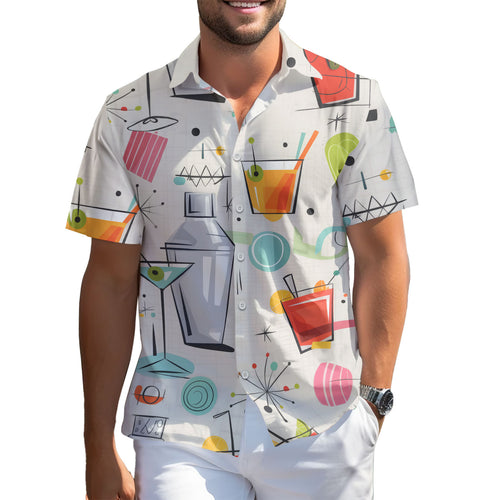 Cocktail Bartender Hawaiian shirt