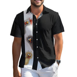 Crazy Chicken Hawaiian shirt