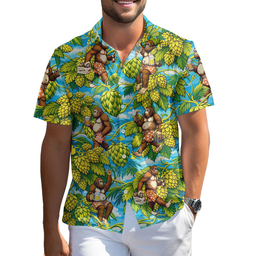 Bigfoot Beer Hawaiian shirt