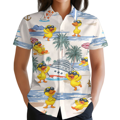 Rubber Duck Hawaiian shirt view 2