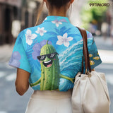 Funny Pickle Hawaiian shirt view 5