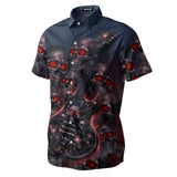 Guitarists Hawaiian shirt view 2