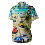 Vintage Car Hawaiian shirt view 2