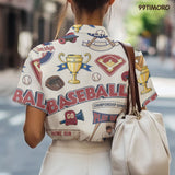 Baseball Hawaiian shirt view 5