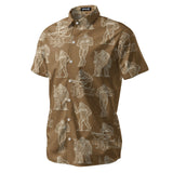 Funny Bigfoot Hawaiian shirt view 3