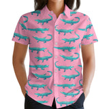 Funny Crocodile Hawaiian shirt view 3