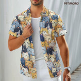 Cute Cat Hawaiian shirt view 4