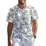 Funny Raccoon Hawaiian shirt