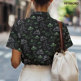 Funny Raccoon Hawaiian shirt view 5
