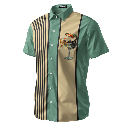Toucan Cocktail Hawaiian shirt view 2