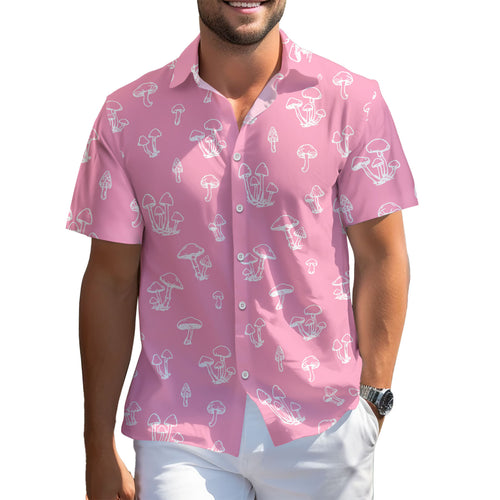 Funny Mushroom Hawaiian shirt